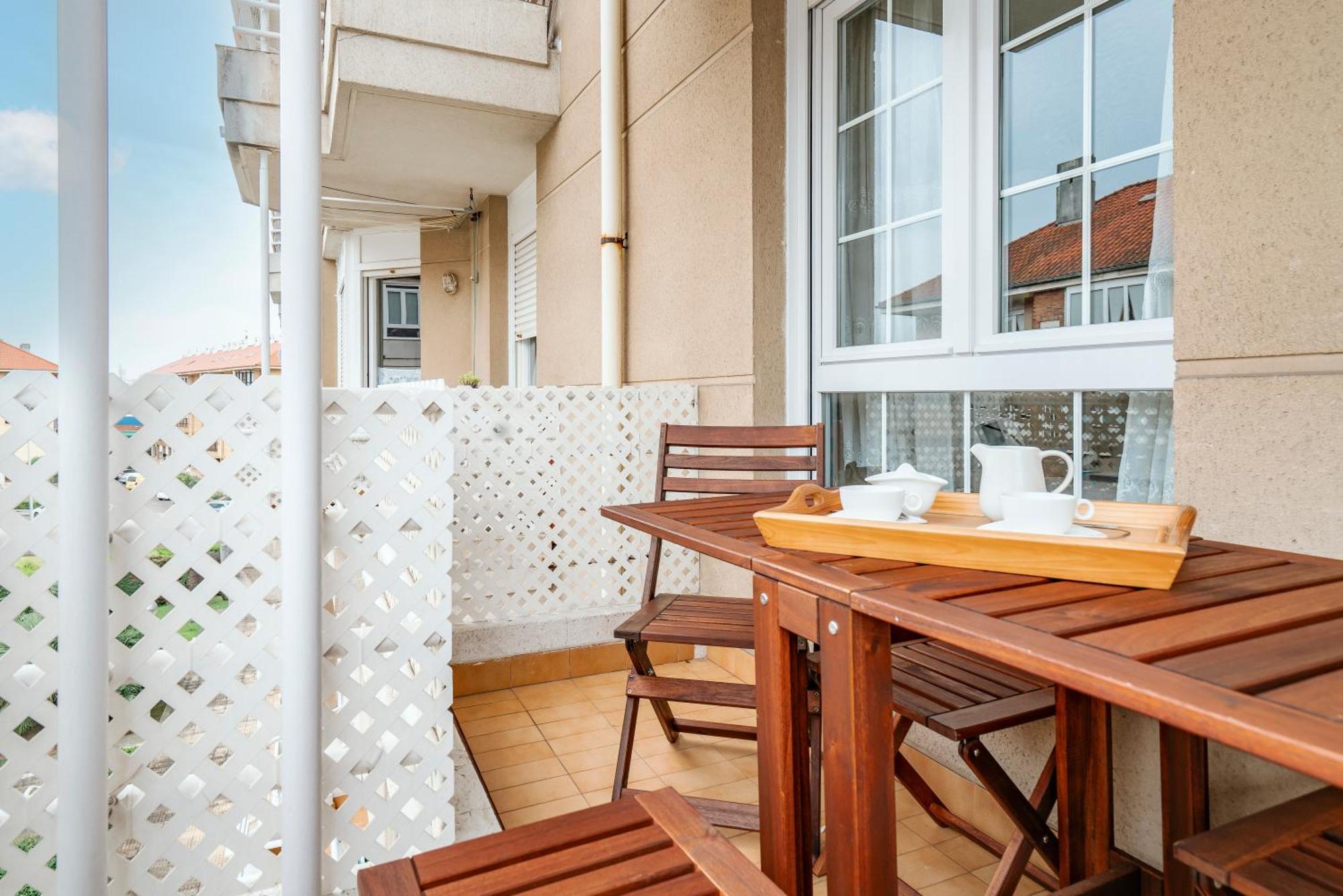 Piso Con Piscina Appartement Santander Buitenkant foto