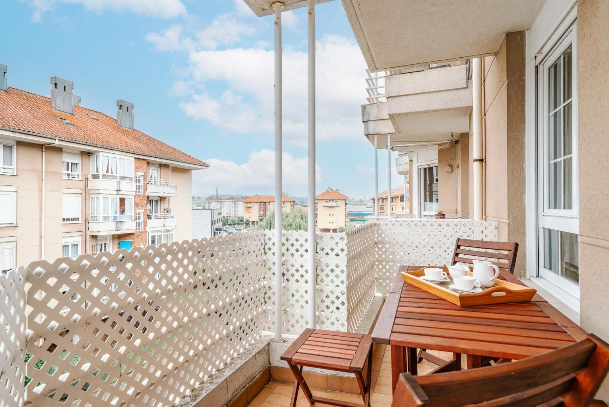 Piso Con Piscina Appartement Santander Buitenkant foto