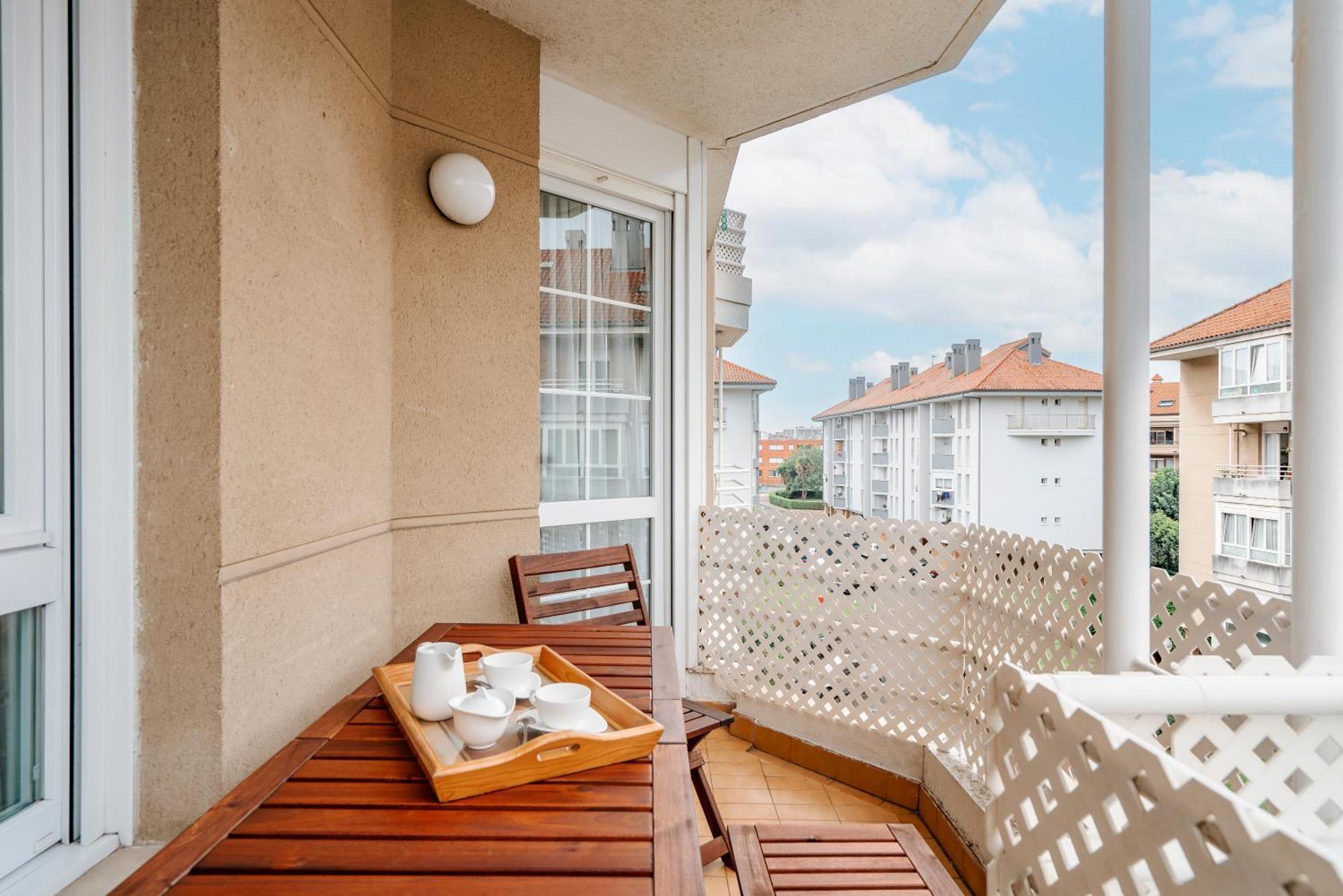Piso Con Piscina Appartement Santander Buitenkant foto